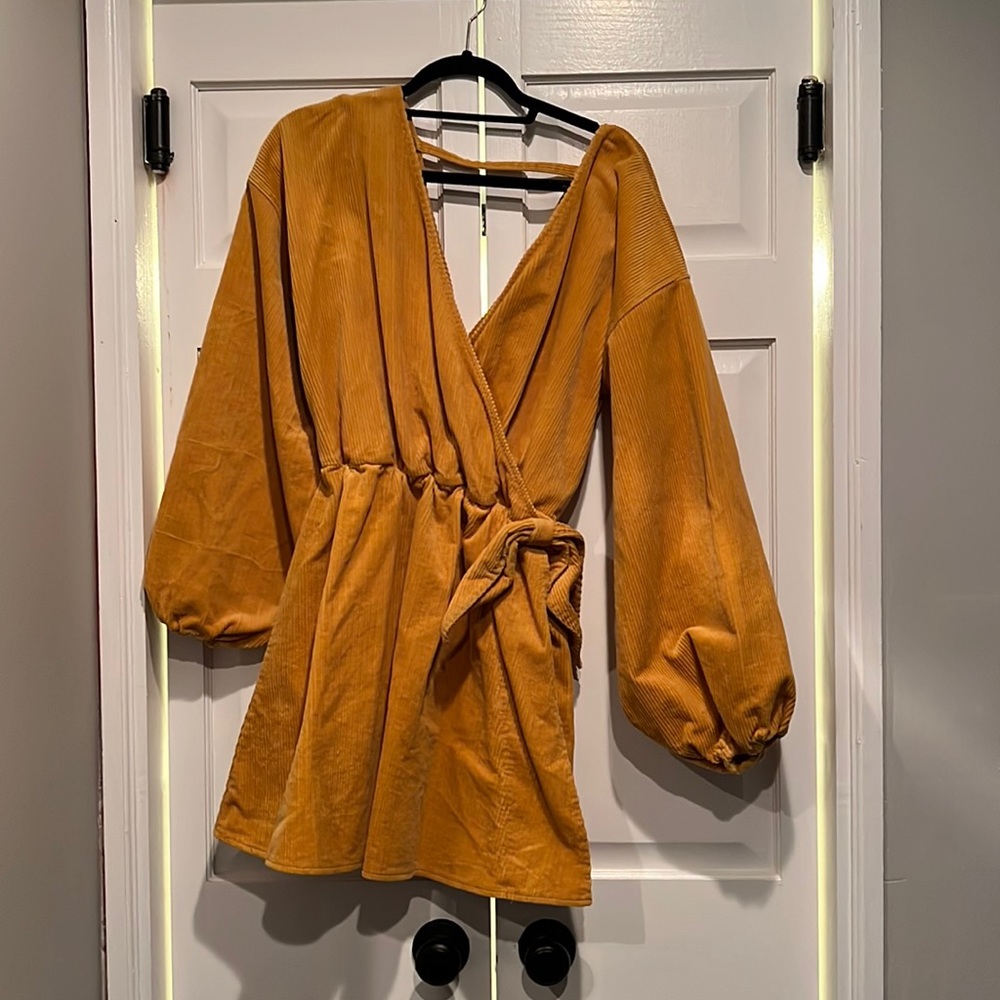 Corduroy dress
